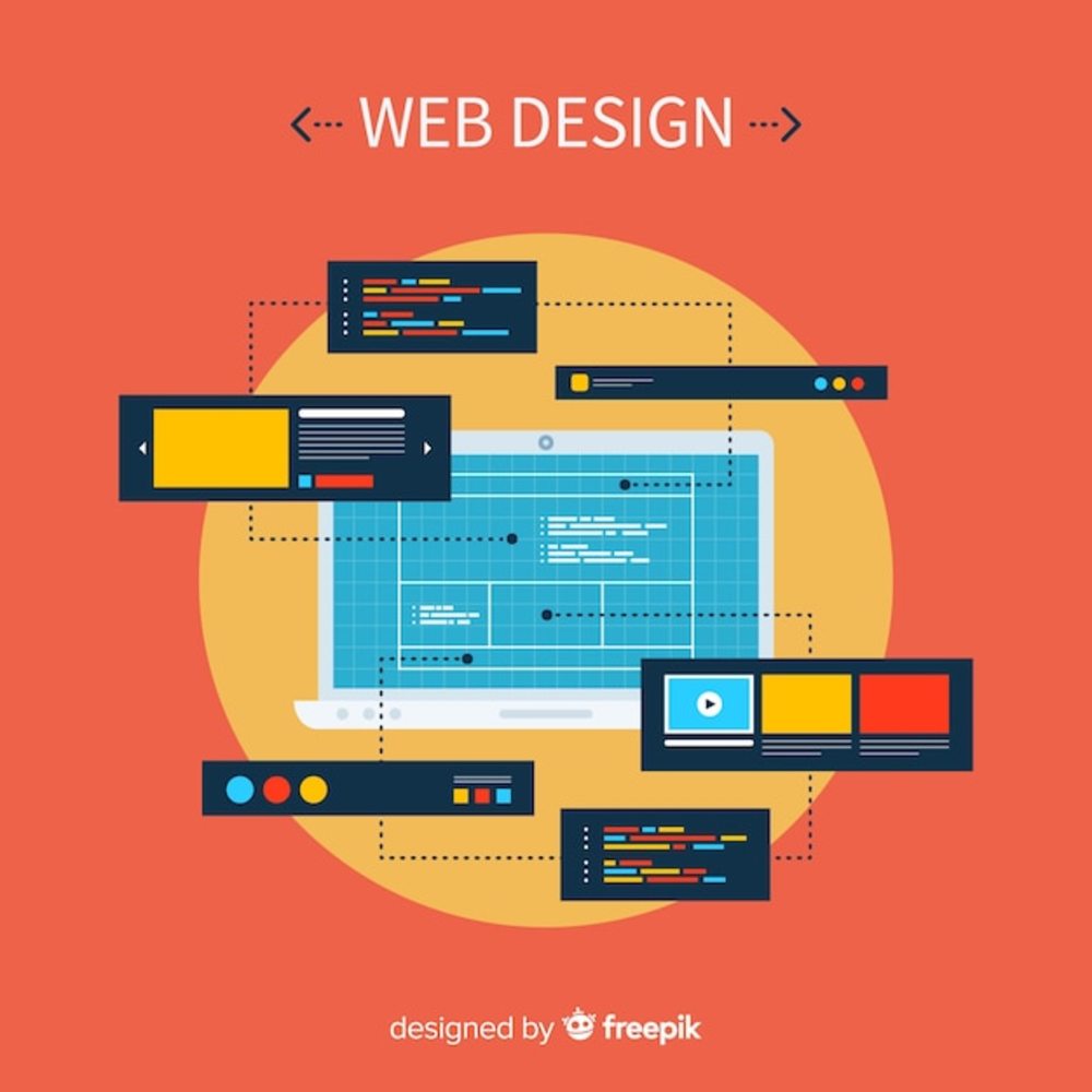 具有扁平風格的現(xiàn)代網(wǎng)頁設計理念